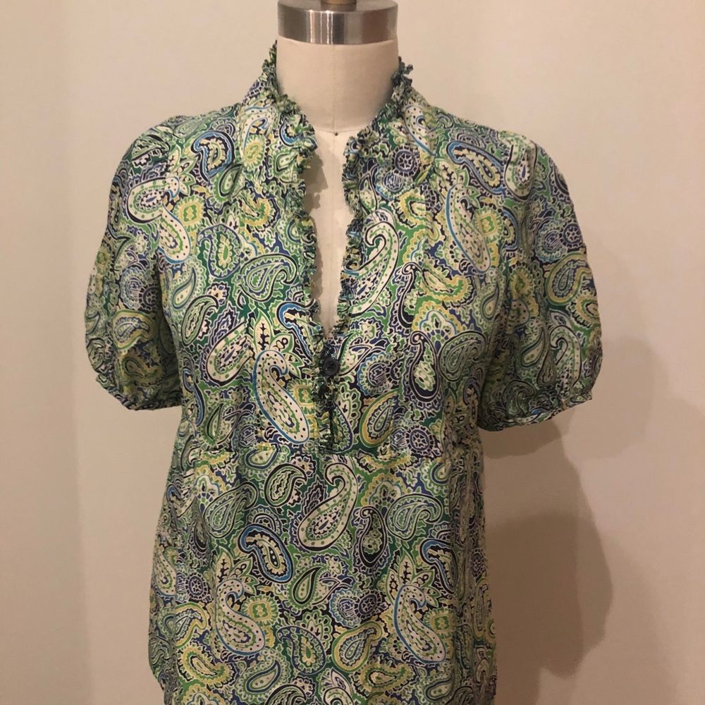 Banana Republic Paisley Top